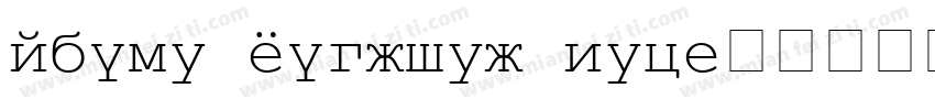 adobe courier new字体转换